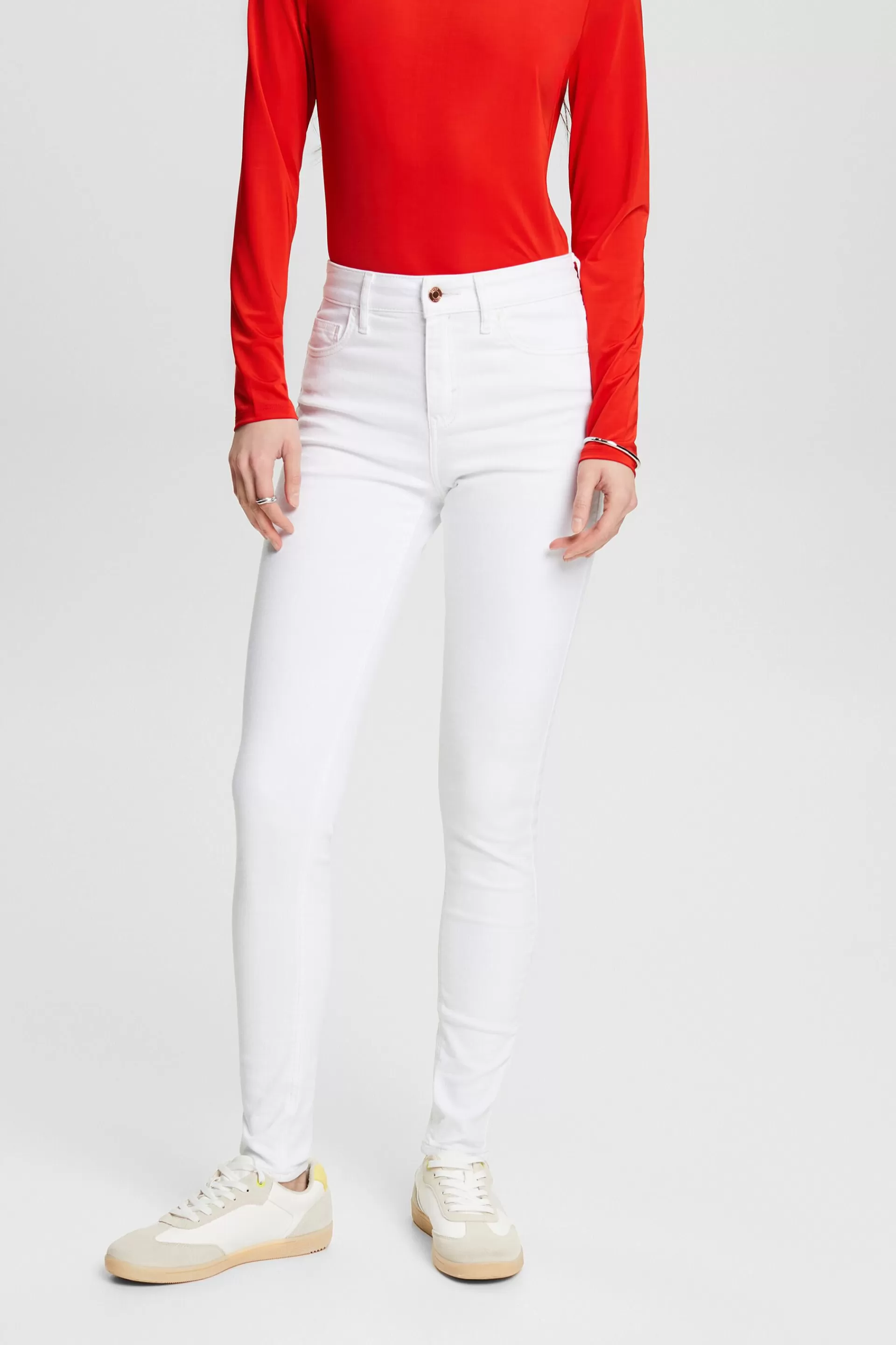 Skinny Jeans mit hohem Bund-ESPRIT Clearance