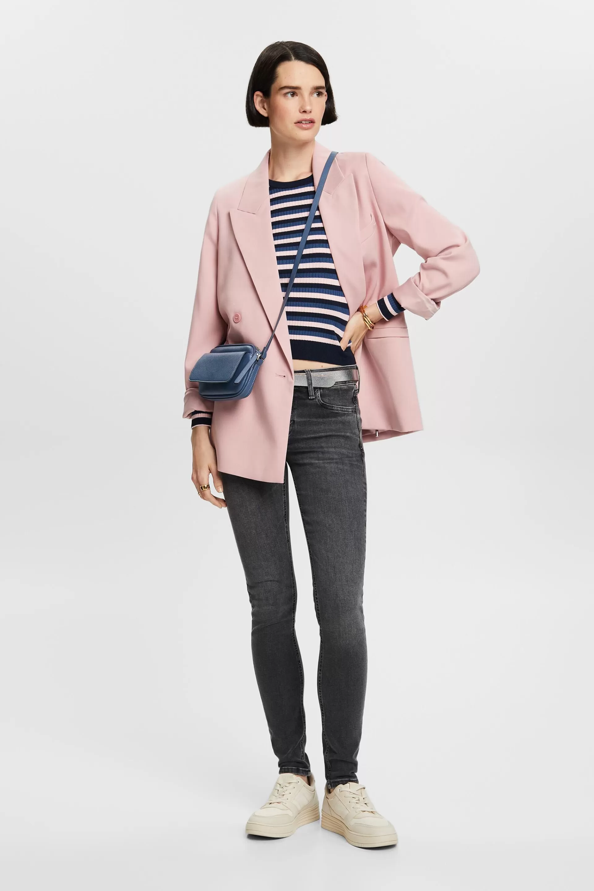 Skinny Jeans mit mittlerer Bundhöhe-ESPRIT Store