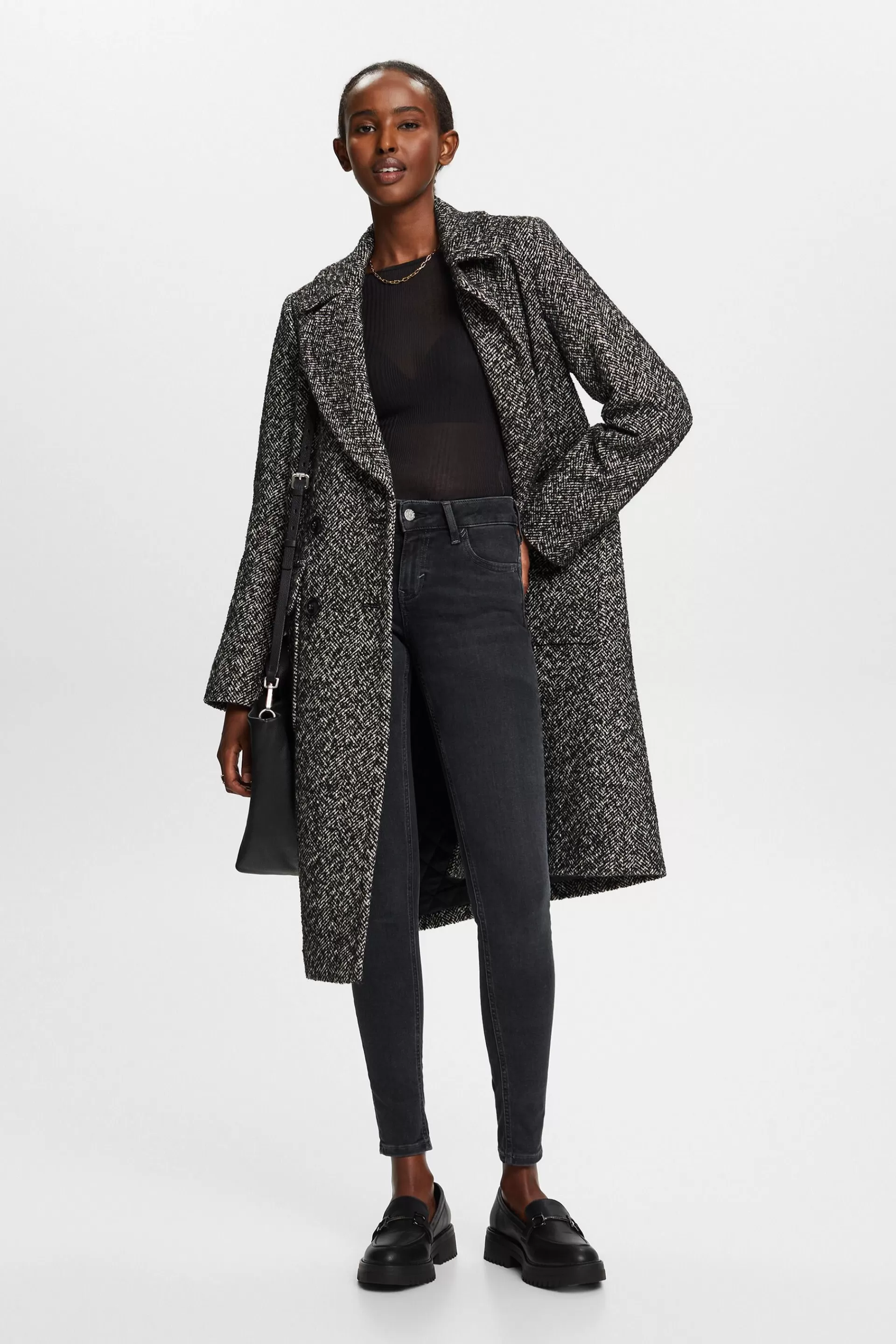 Skinny Jeans mit mittlerer Bundhöhe-ESPRIT Best