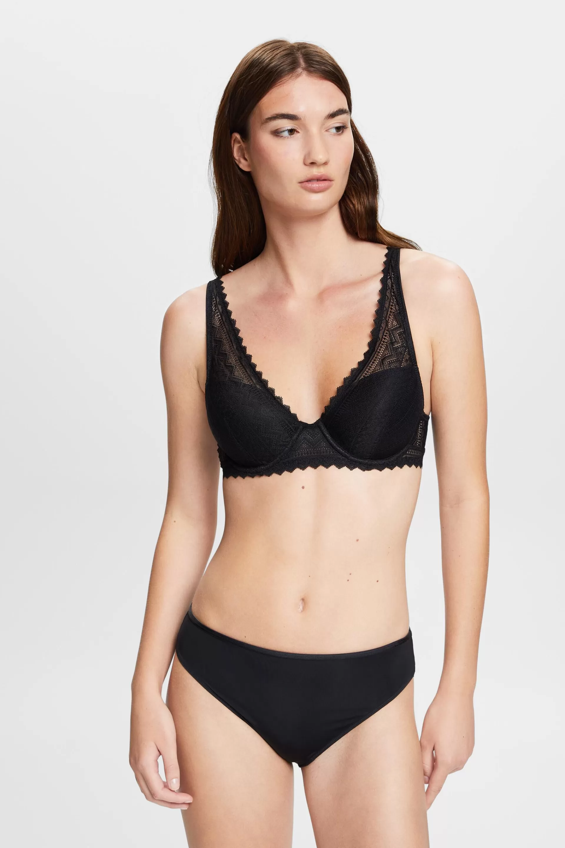 Slip mit grafischer Spitze-ESPRIT Discount