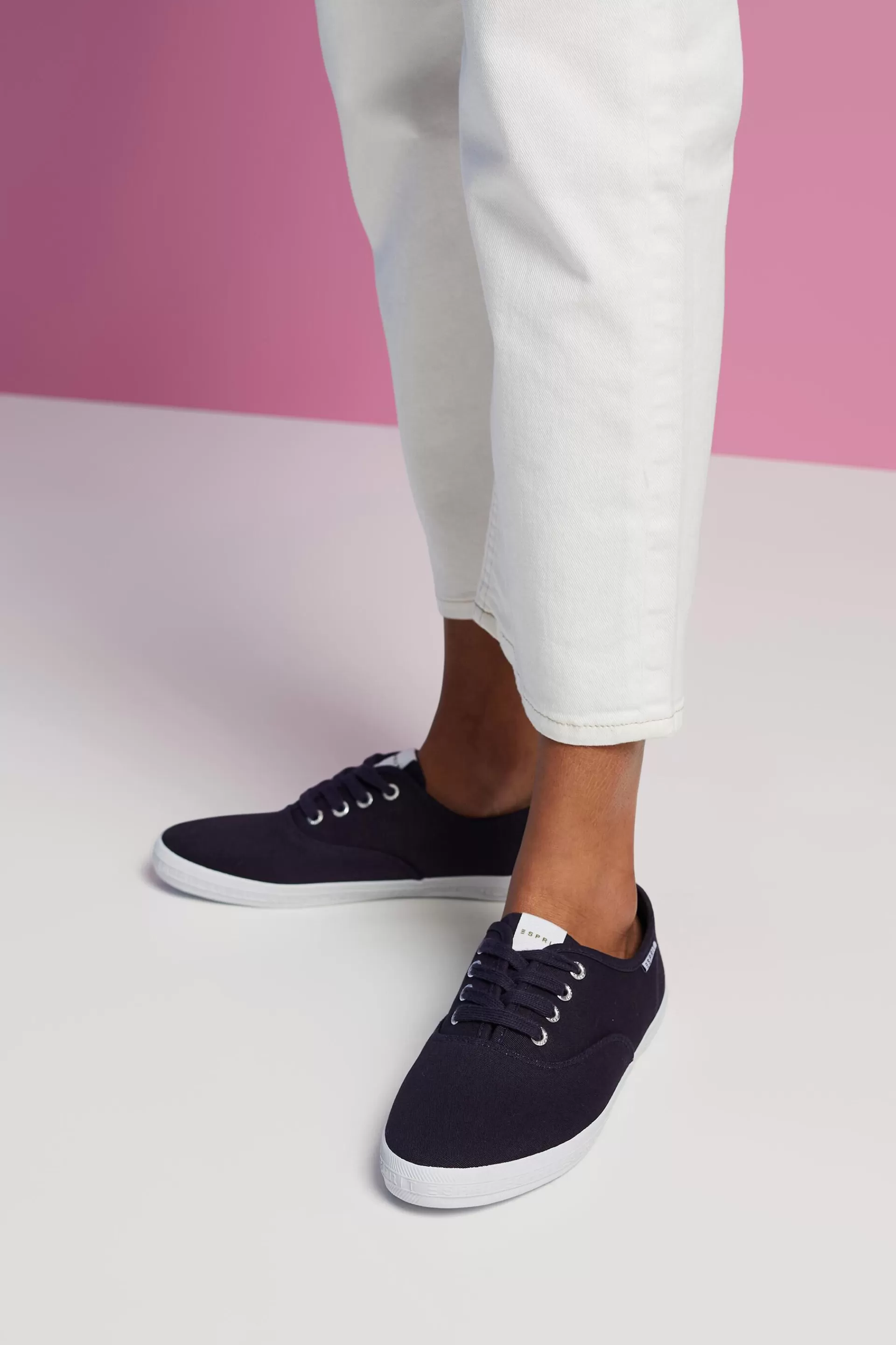 Sneaker aus Canvas-ESPRIT Cheap