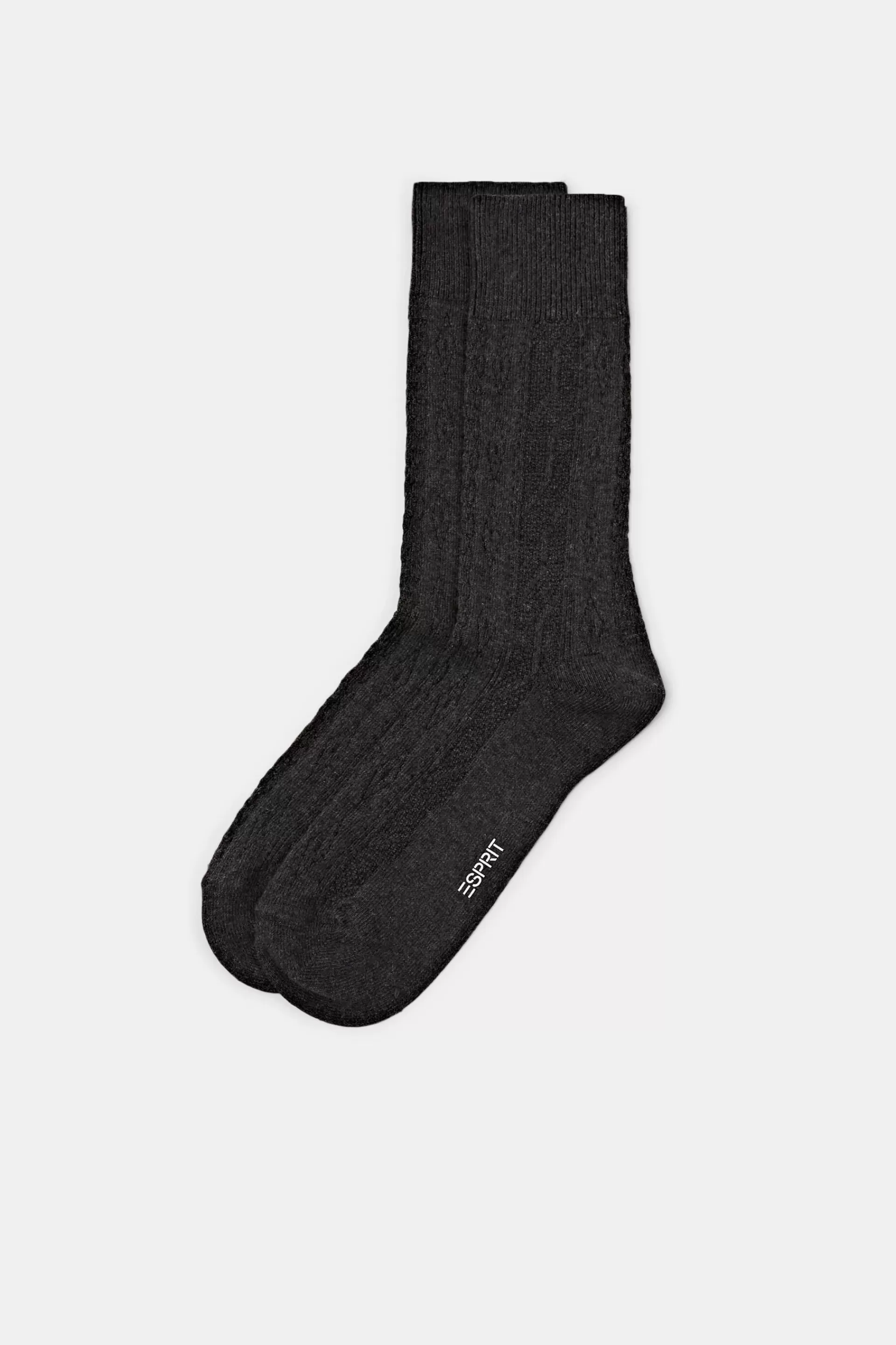 Socken aus Zopfstrick-ESPRIT Store