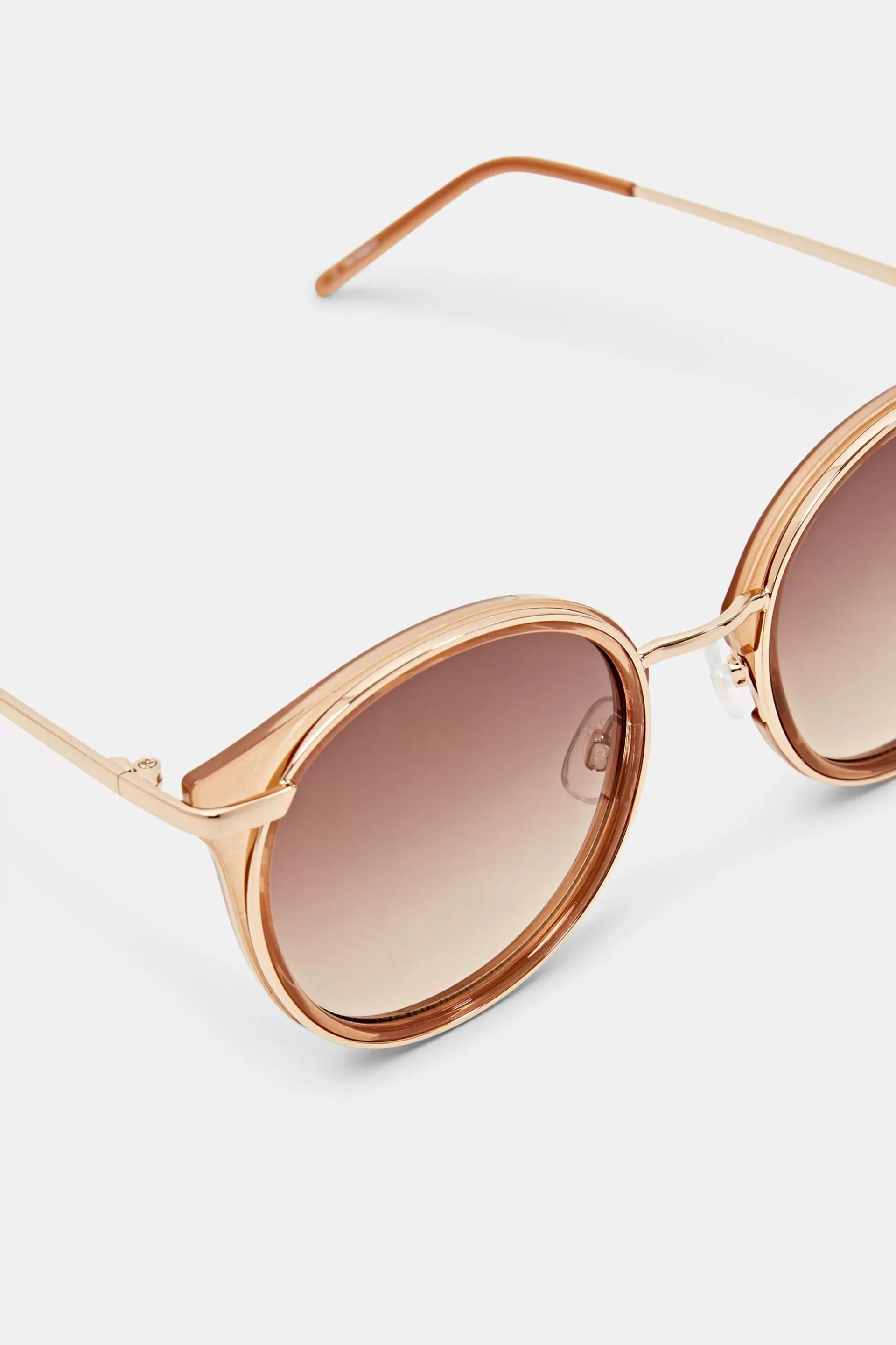 Sonnenbrille mit runder Fassung und Farbverlauf-ESPRIT Clearance