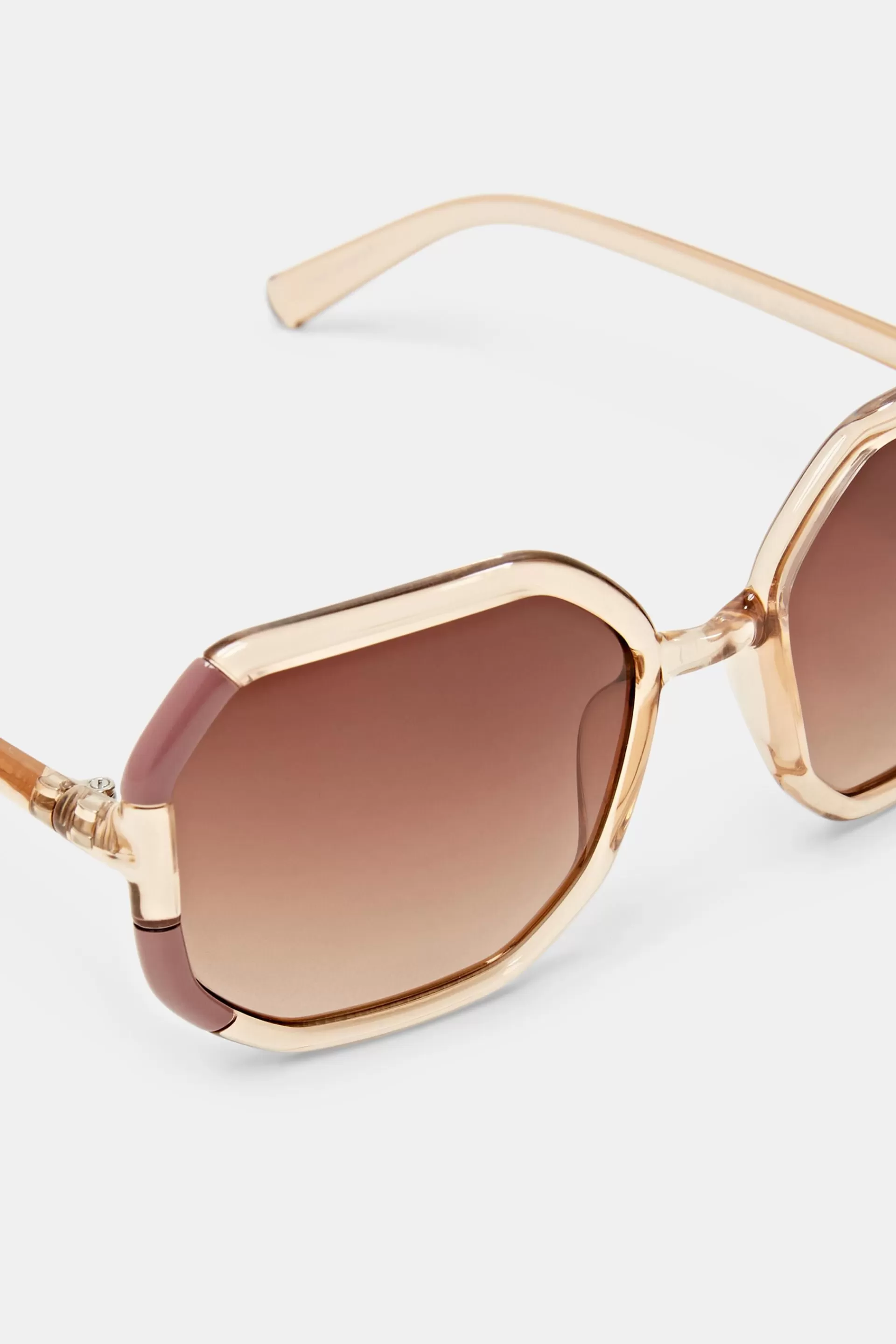 Sonnenbrille mit transparenter Fassung-ESPRIT New