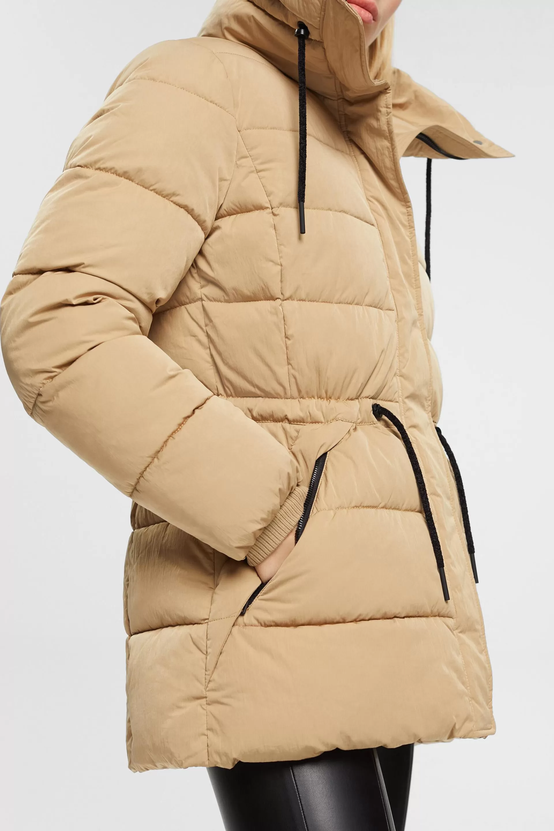 Steppjacke mit Tunnelzug-ESPRIT New