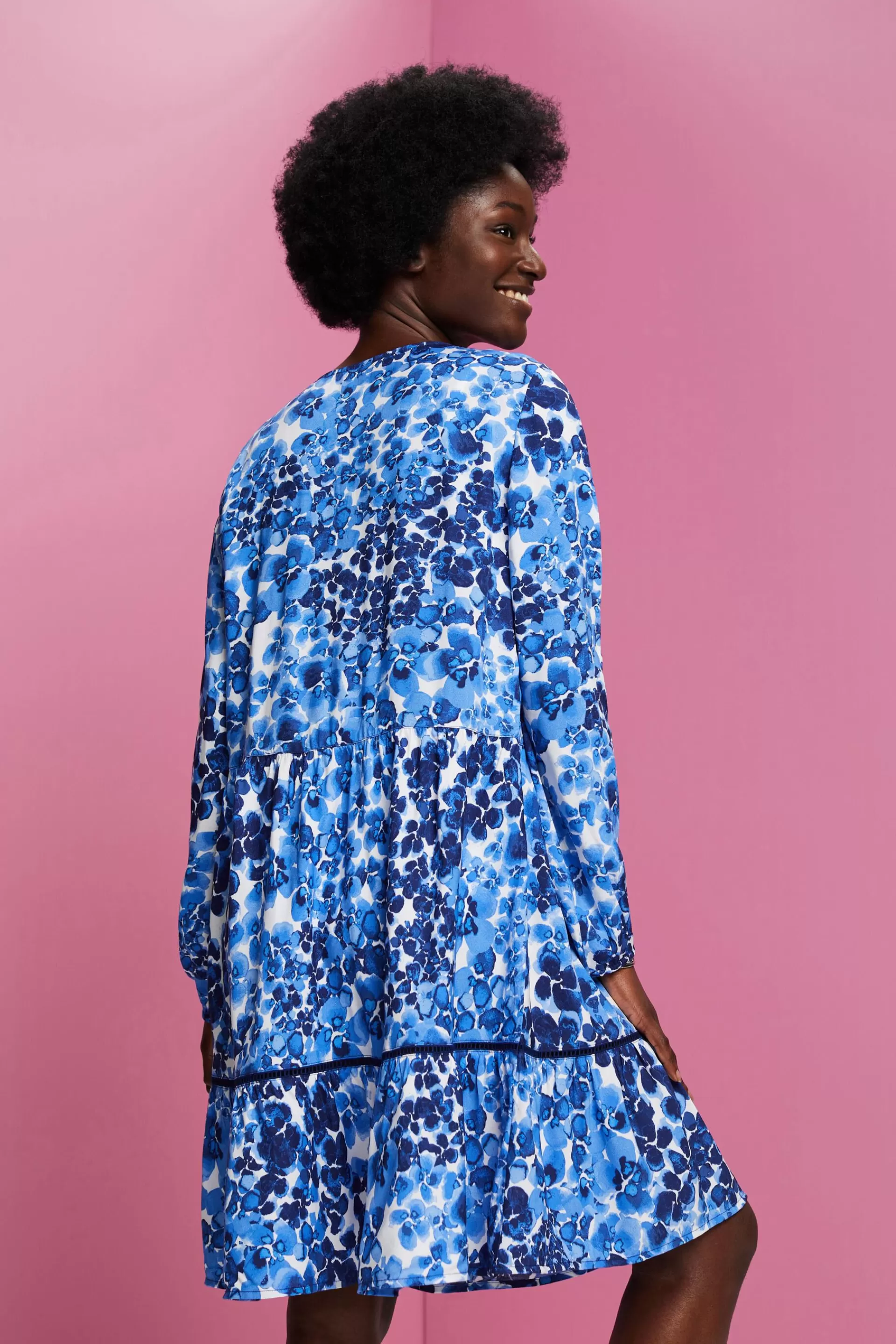 Strandkleid, LENZING™ ECOVERO™-ESPRIT Discount