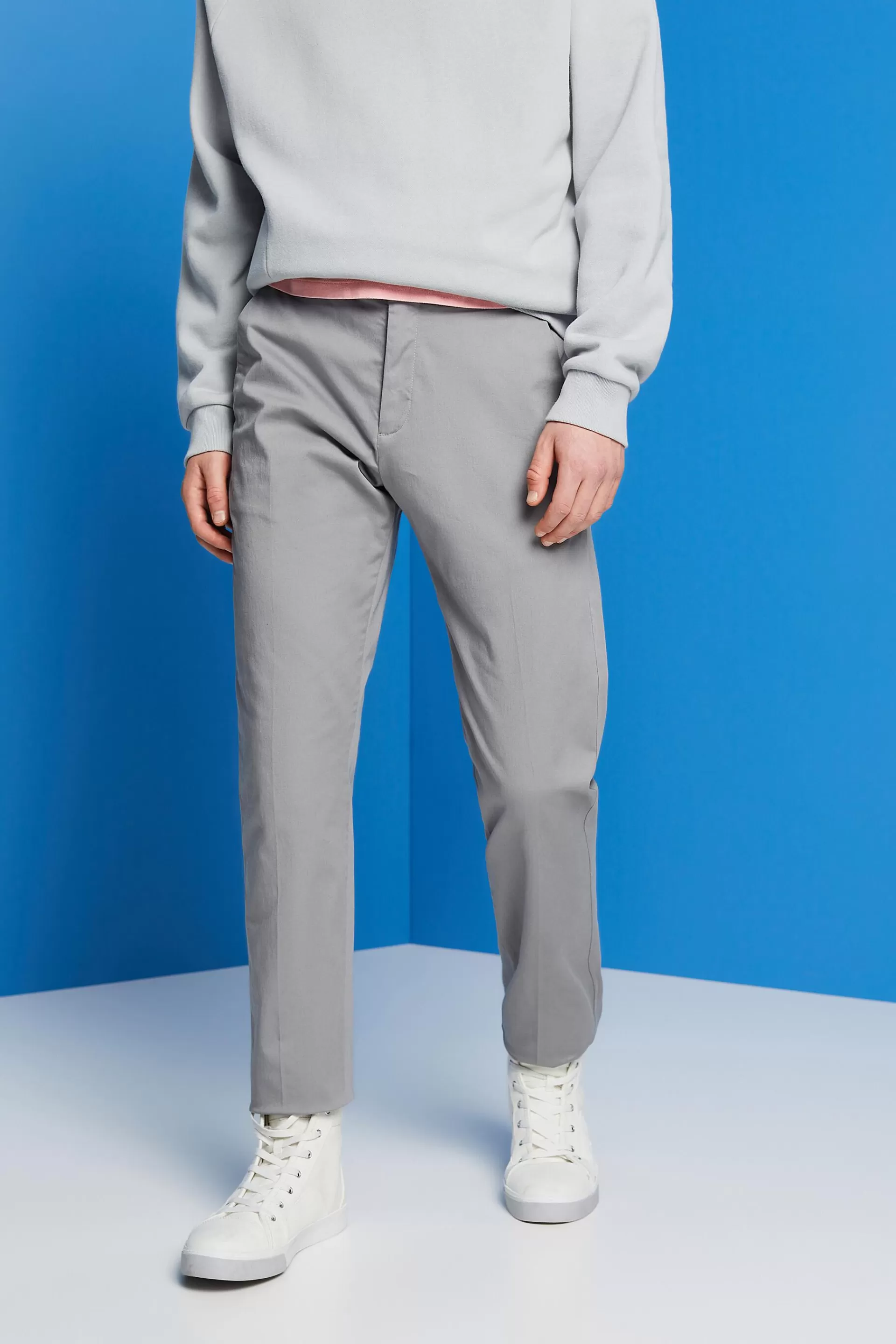 Stretch-Chino aus Baumwolle-ESPRIT Flash Sale
