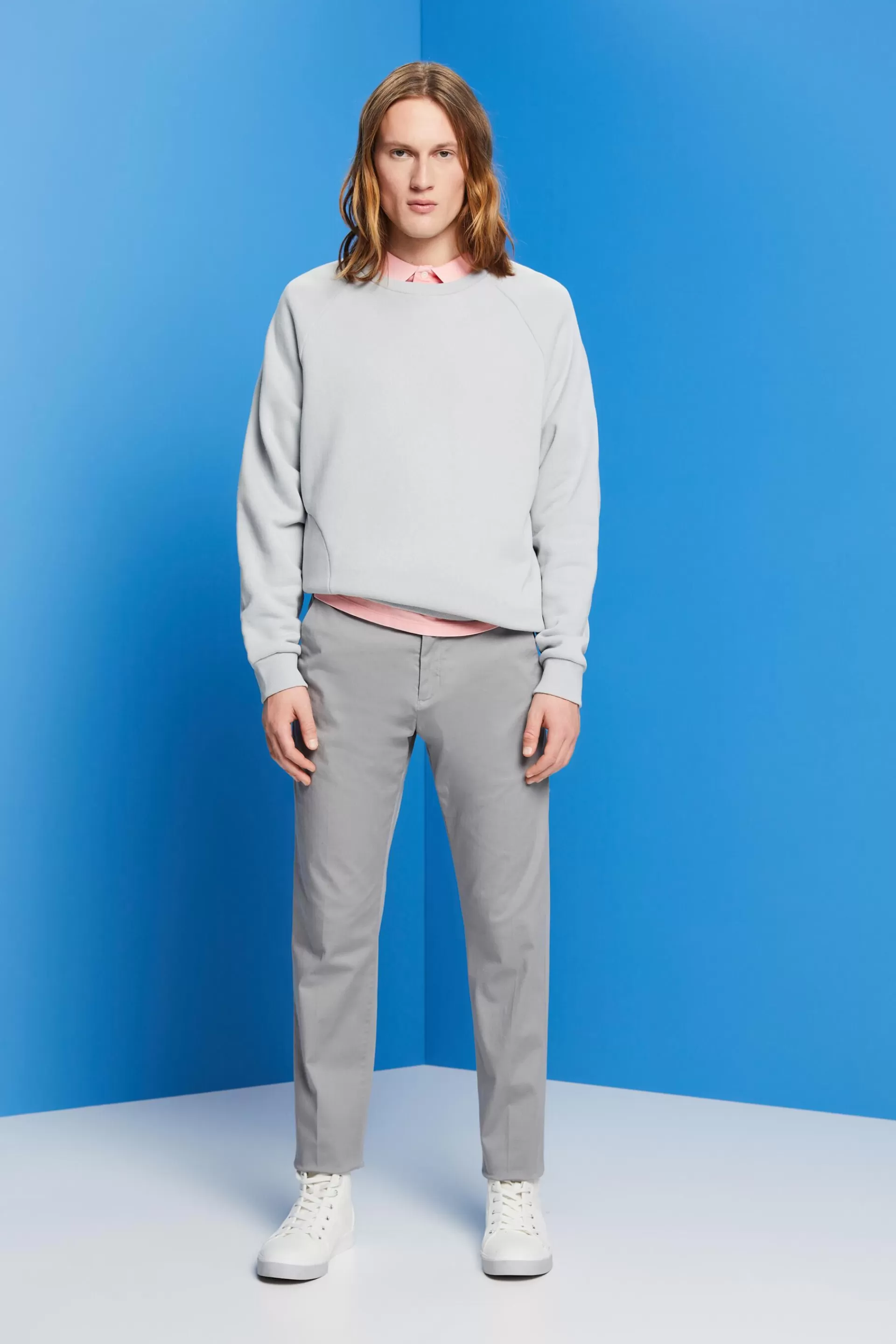 Stretch-Chino aus Baumwolle-ESPRIT Flash Sale