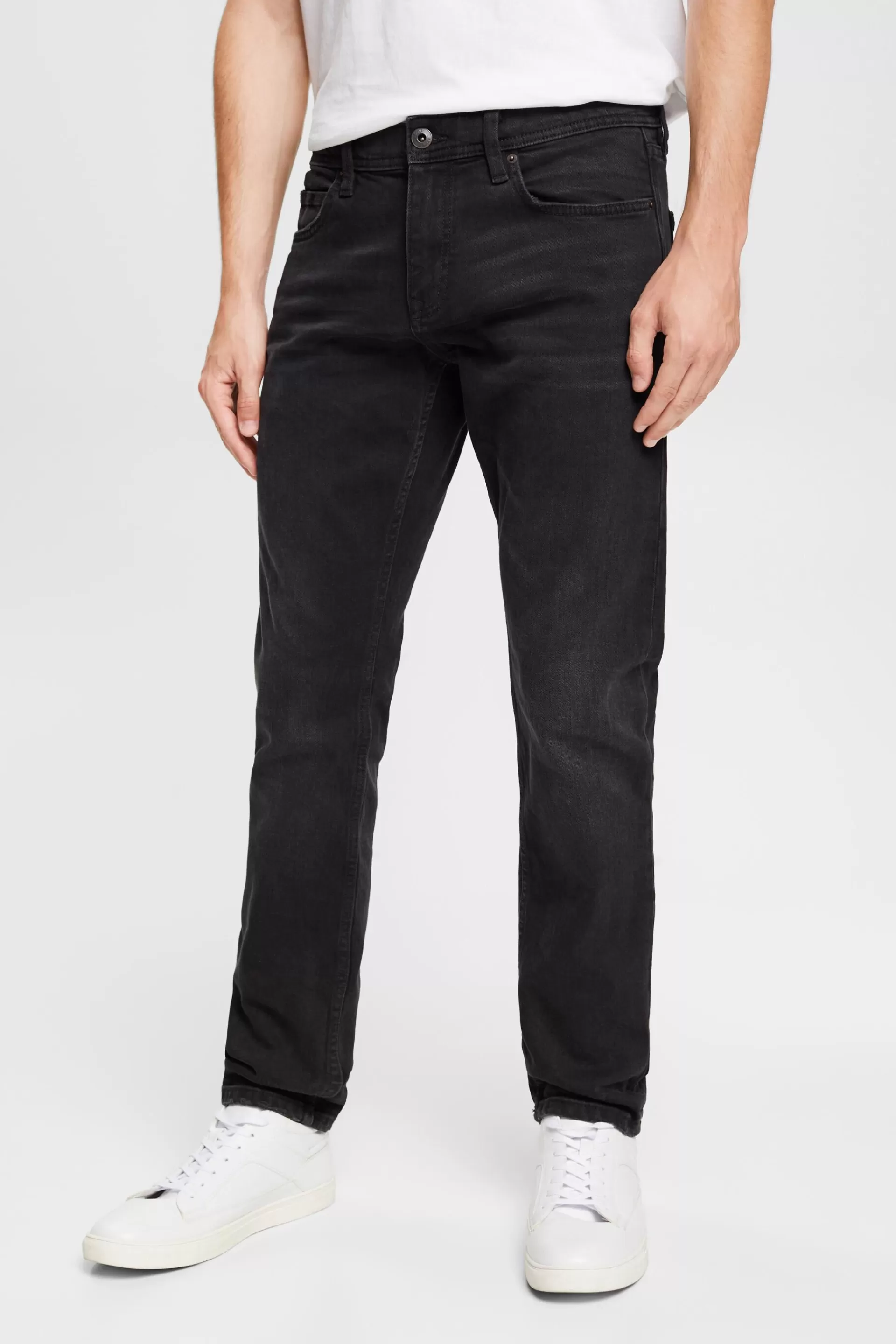 Stretch-Jeans mit Organic Cotton-ESPRIT New
