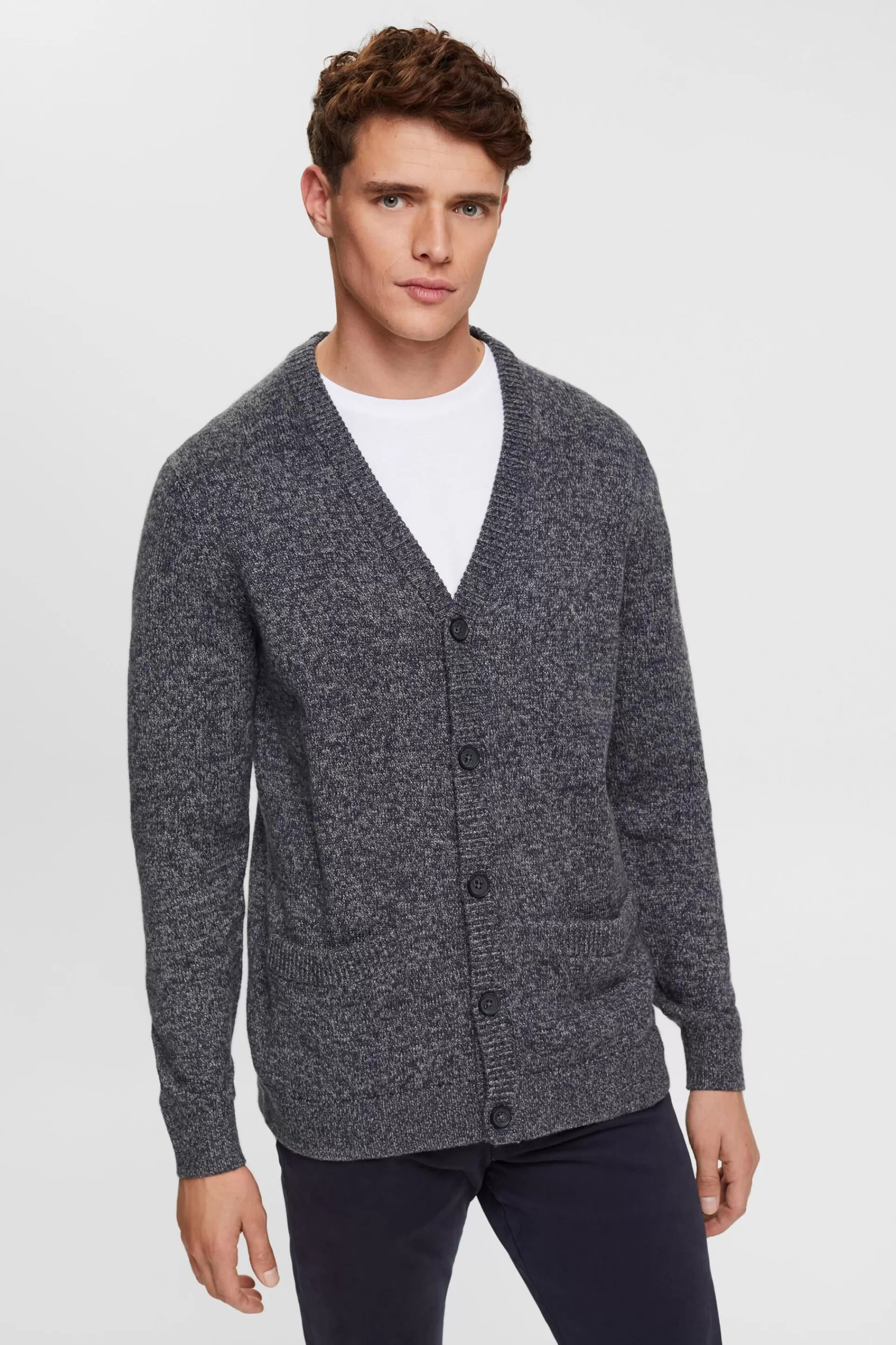 Strick-Cardigan mit Knöpfen-ESPRIT New
