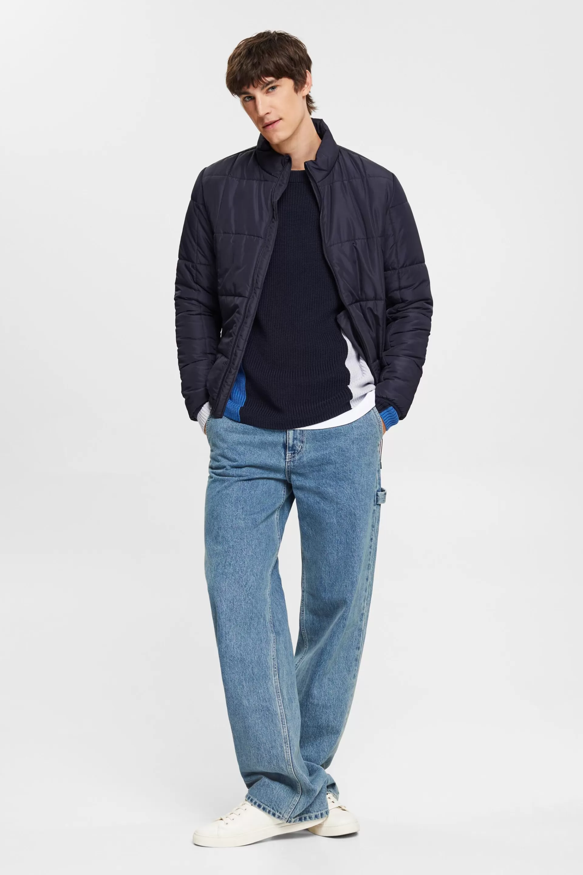 Strickpullover im Colorblock-Design-ESPRIT Flash Sale