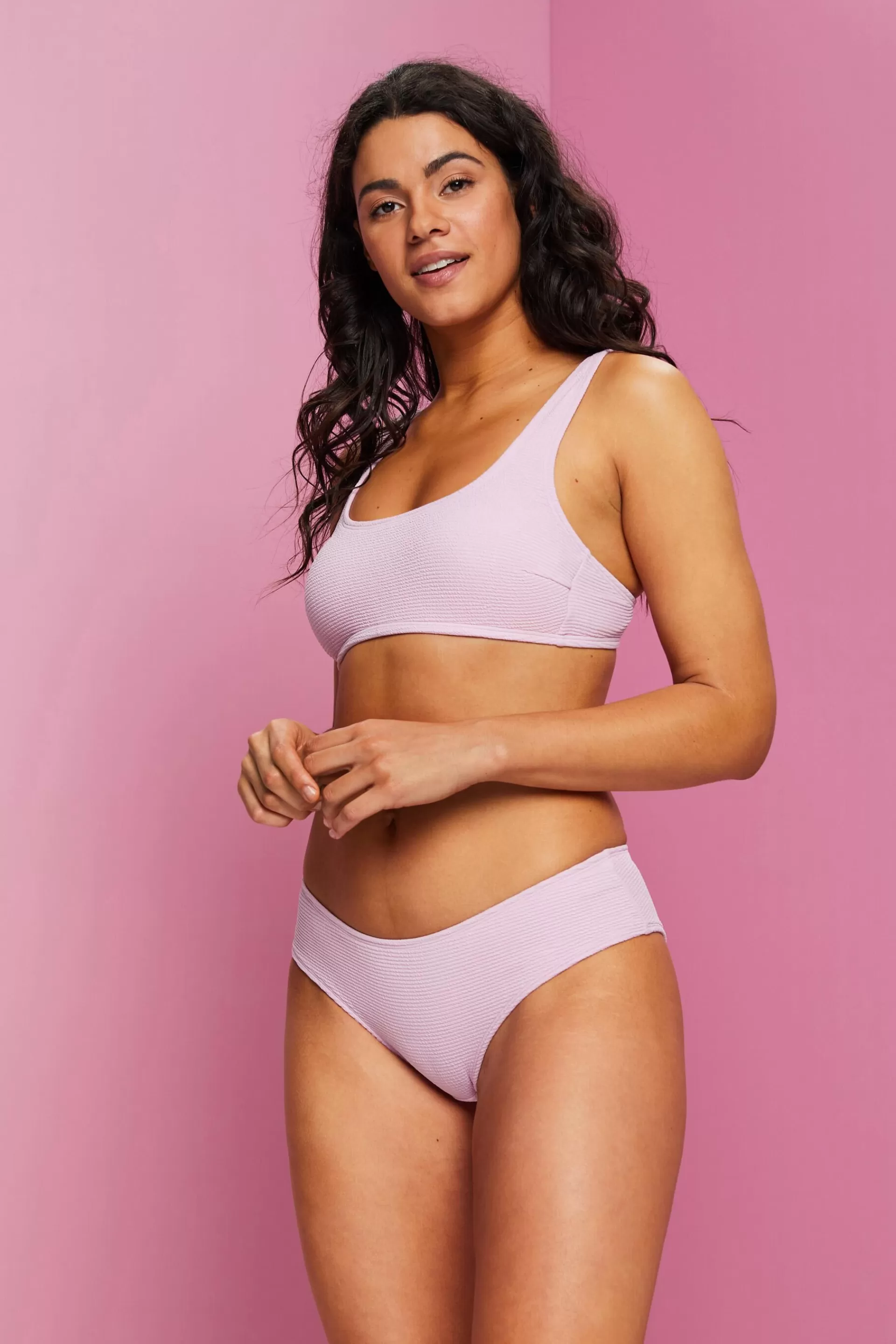 Strukturierte Hipster-Bikinihose-ESPRIT Clearance