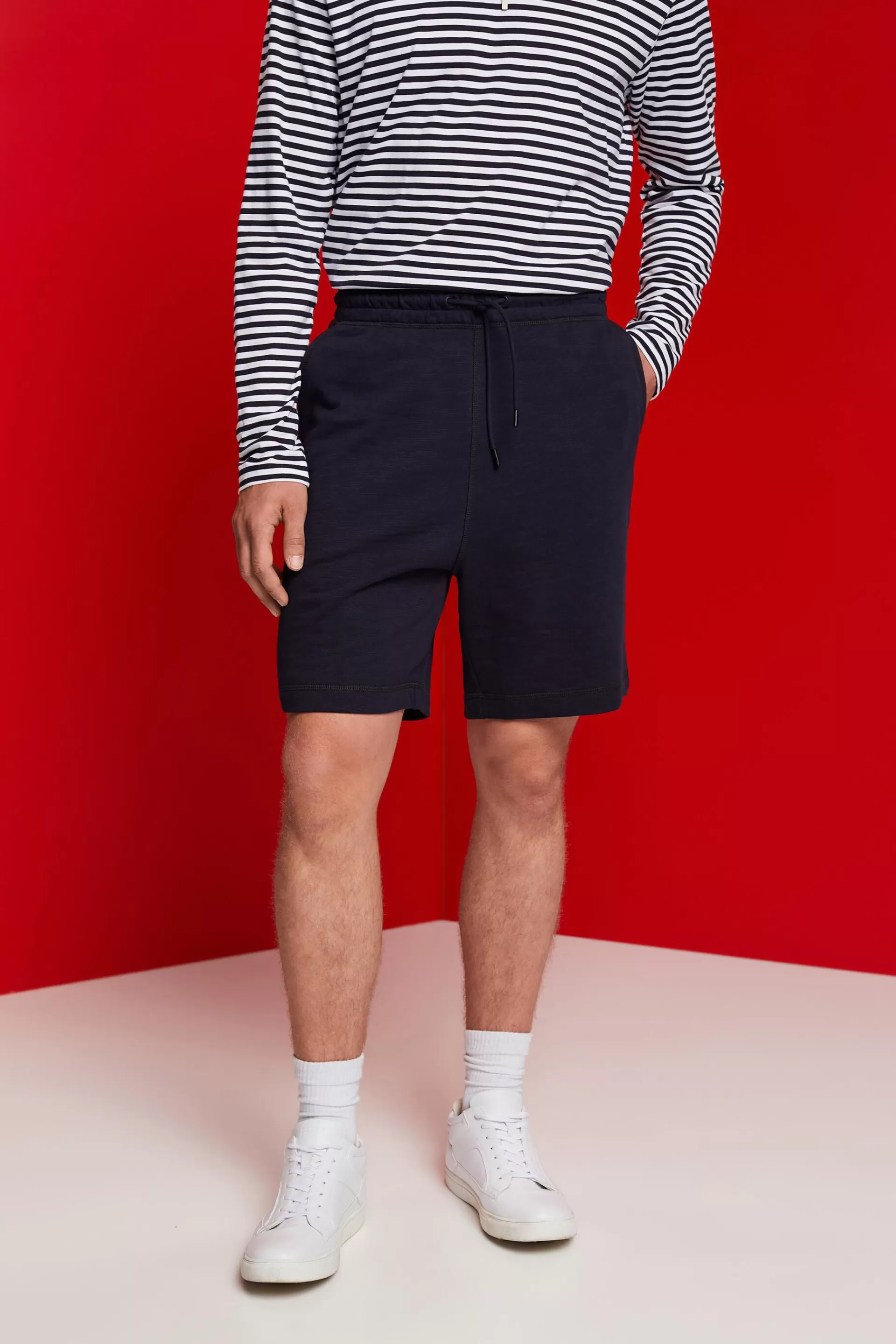 Sweatshorts aus Baumwolle-ESPRIT Cheap