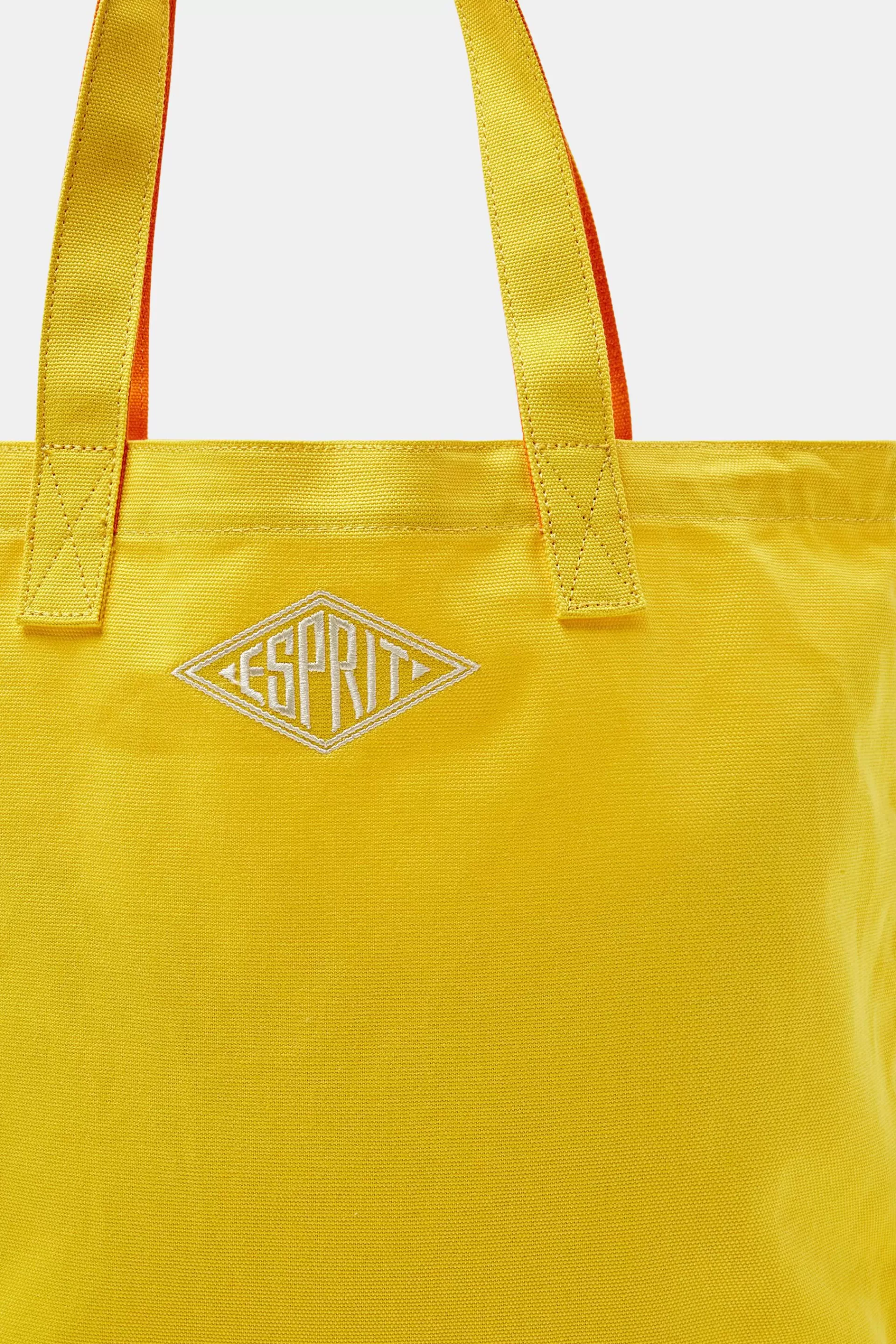 Tote Bag aus Baumwolle mit Logo-ESPRIT Outlet