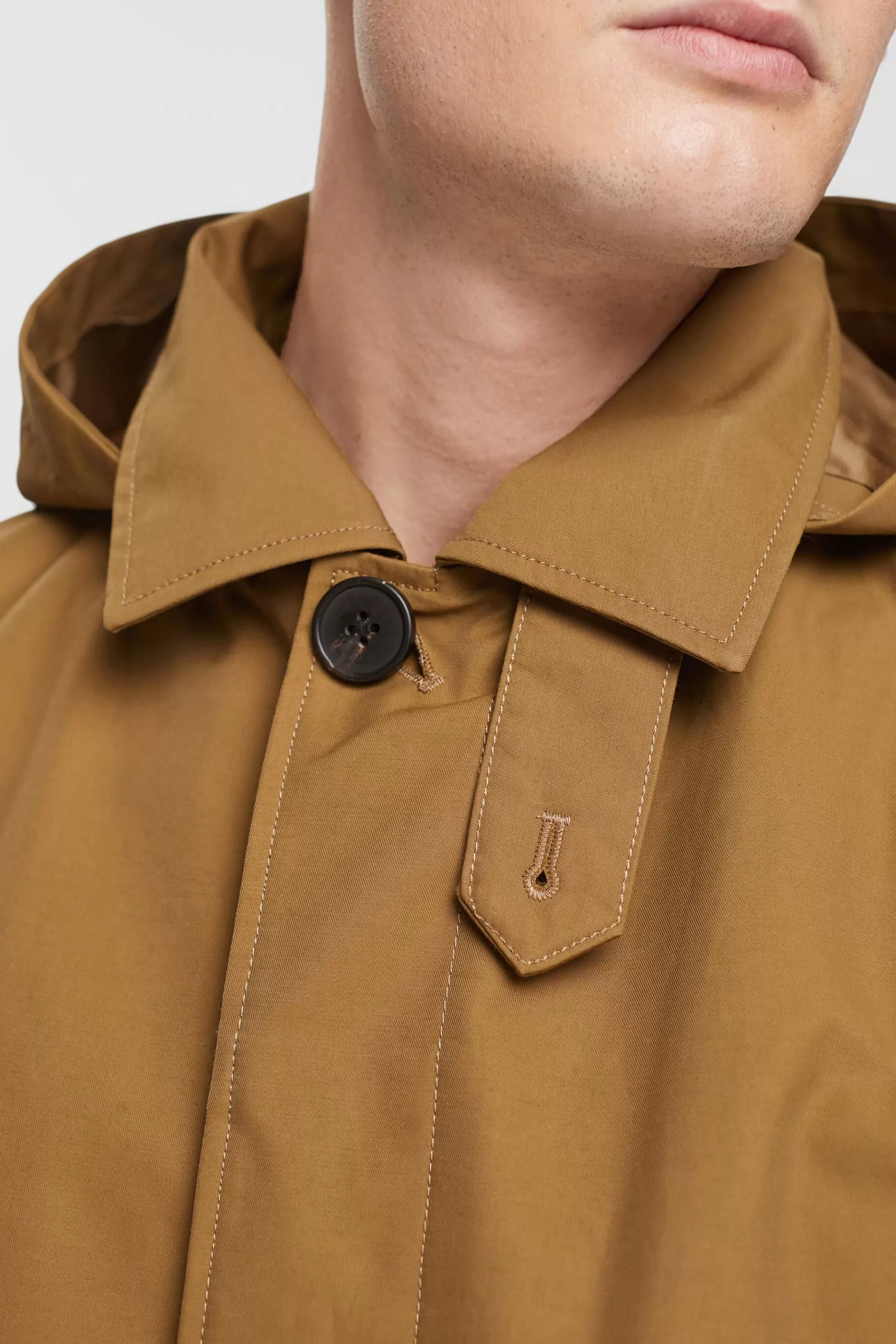 Trenchcoat mit abnehmbarer Kapuze-ESPRIT Cheap