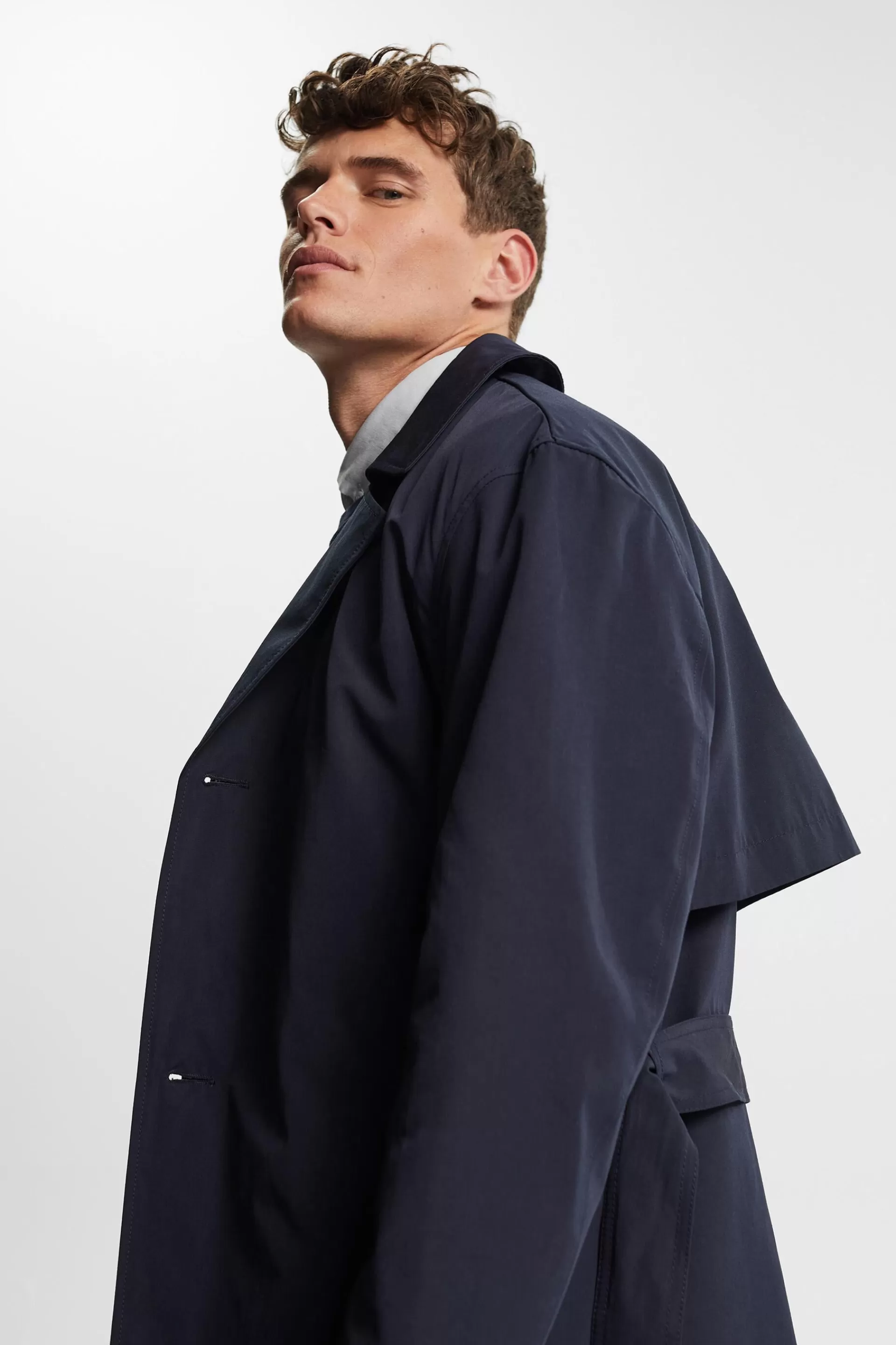 Trenchcoat mit Gürtel-ESPRIT Best