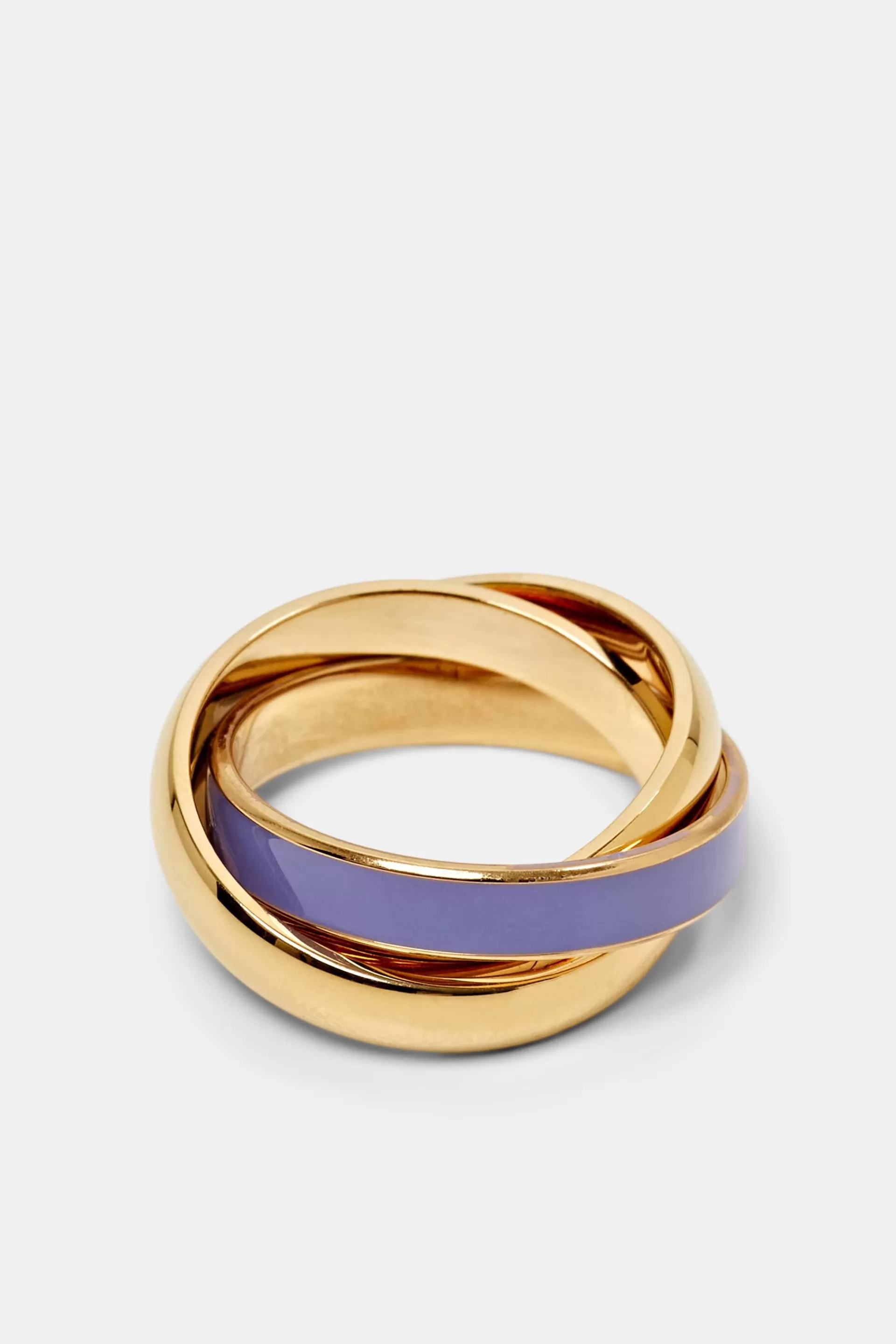 Trio-Ring aus Edelstahl-ESPRIT Flash Sale