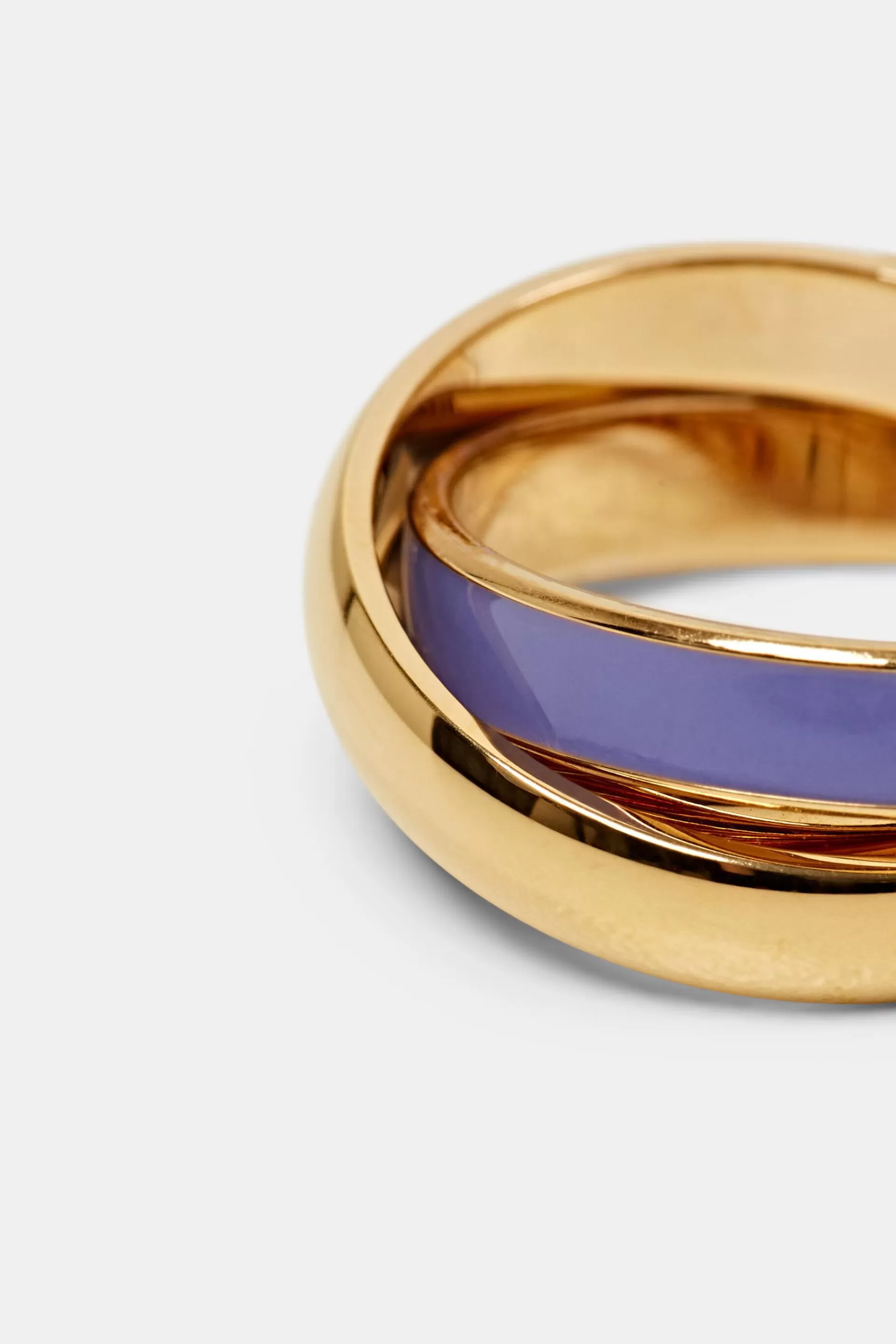 Trio-Ring aus Edelstahl-ESPRIT Flash Sale