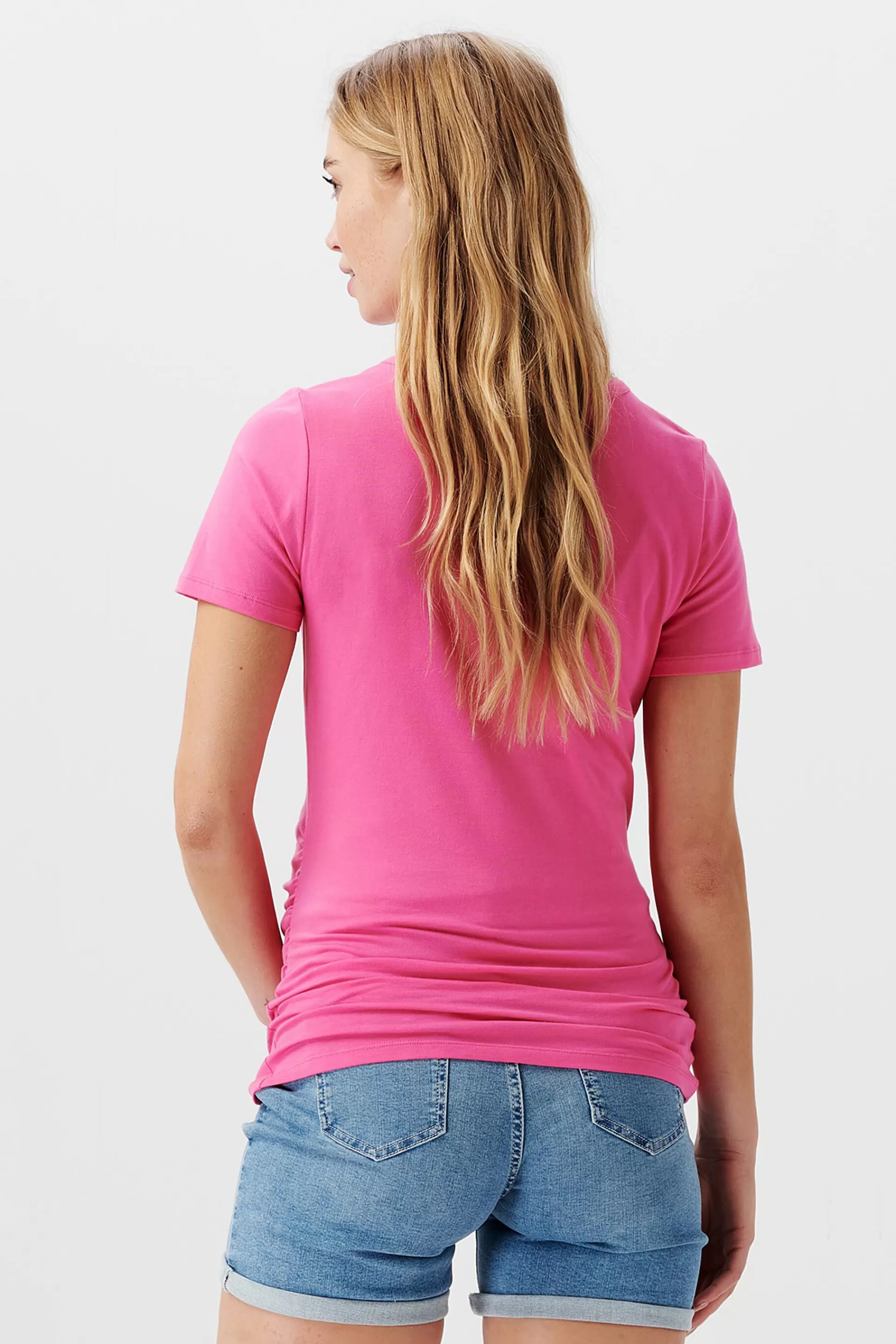 T-Shirt mit Statement-Print, Bio-Baumwolle-ESPRIT Online