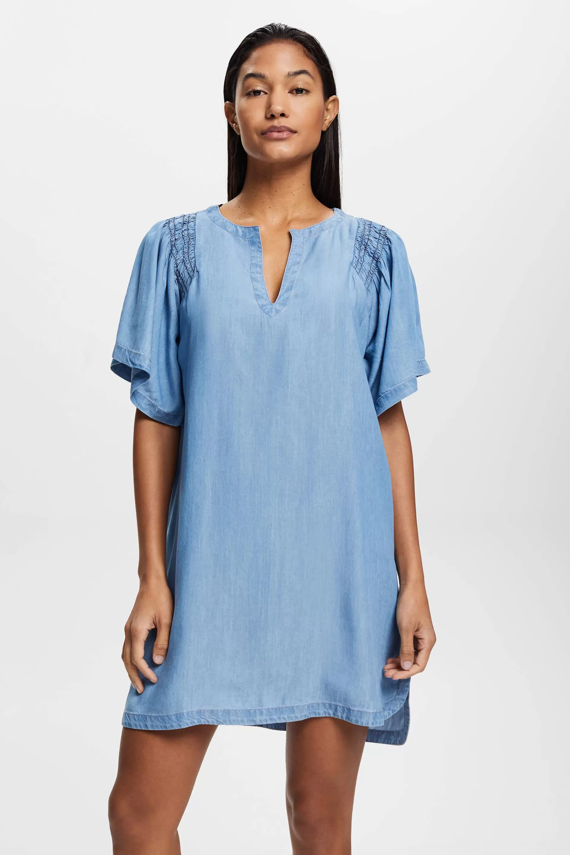Tunikakleid in Jeansoptik-ESPRIT Shop