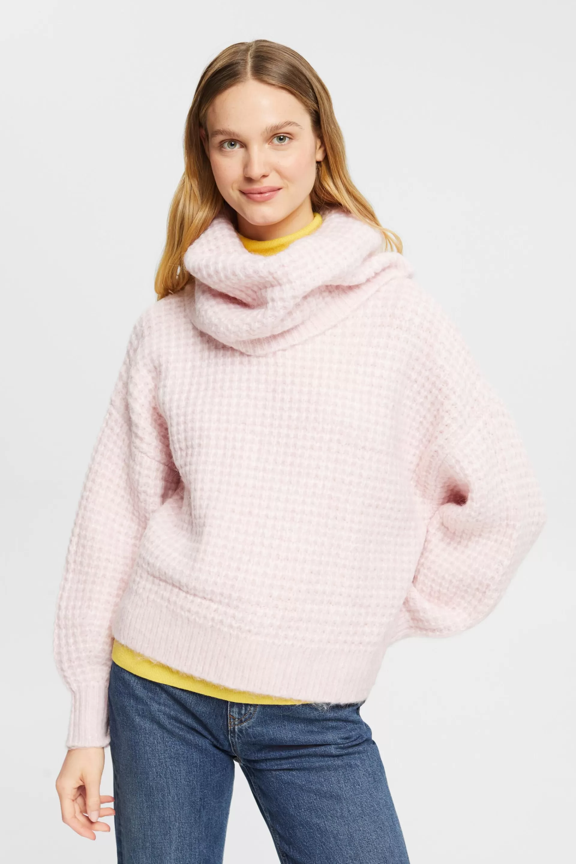 Turtleneck-Pullover in Chunky-Optik-ESPRIT Best Sale