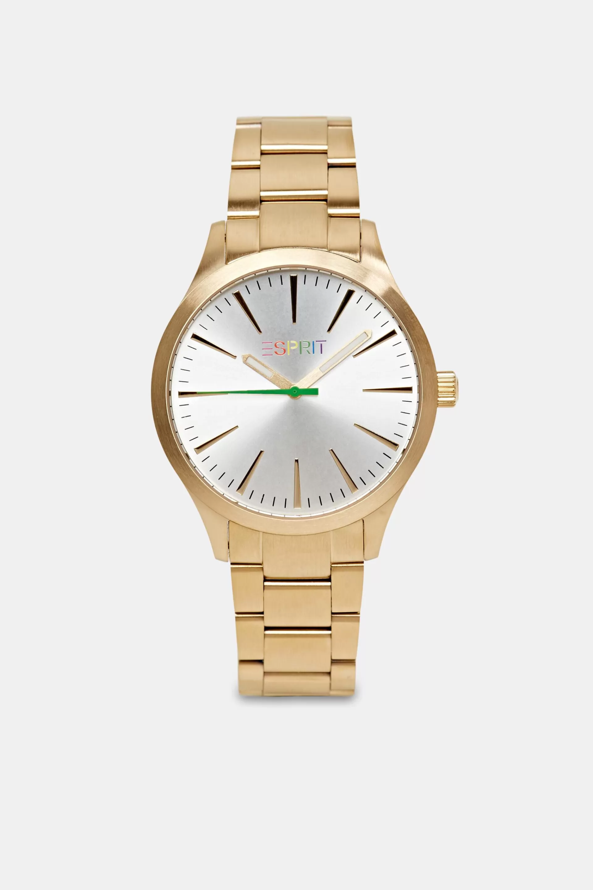 Uhr aus Edelstahl mit Regenbogen-Logo-ESPRIT Clearance