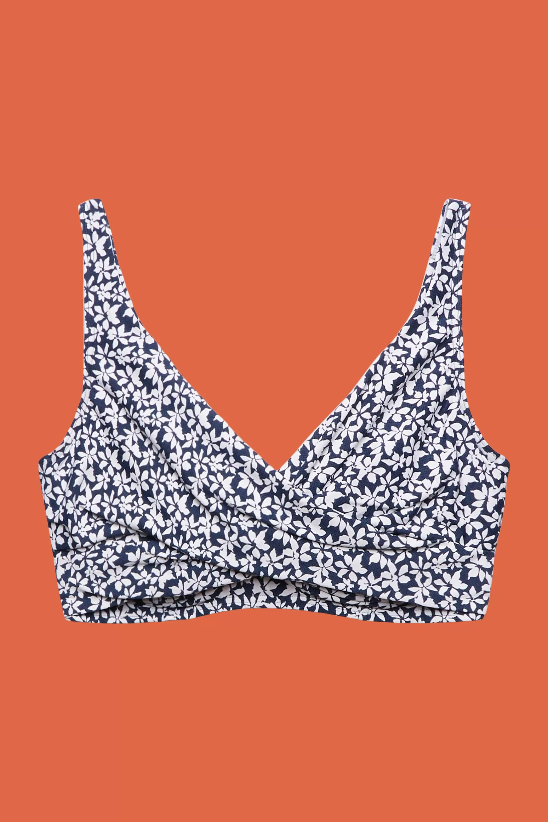 Unwattiertes Bikinitop mit Bügel-Cups und Print-ESPRIT Best Sale