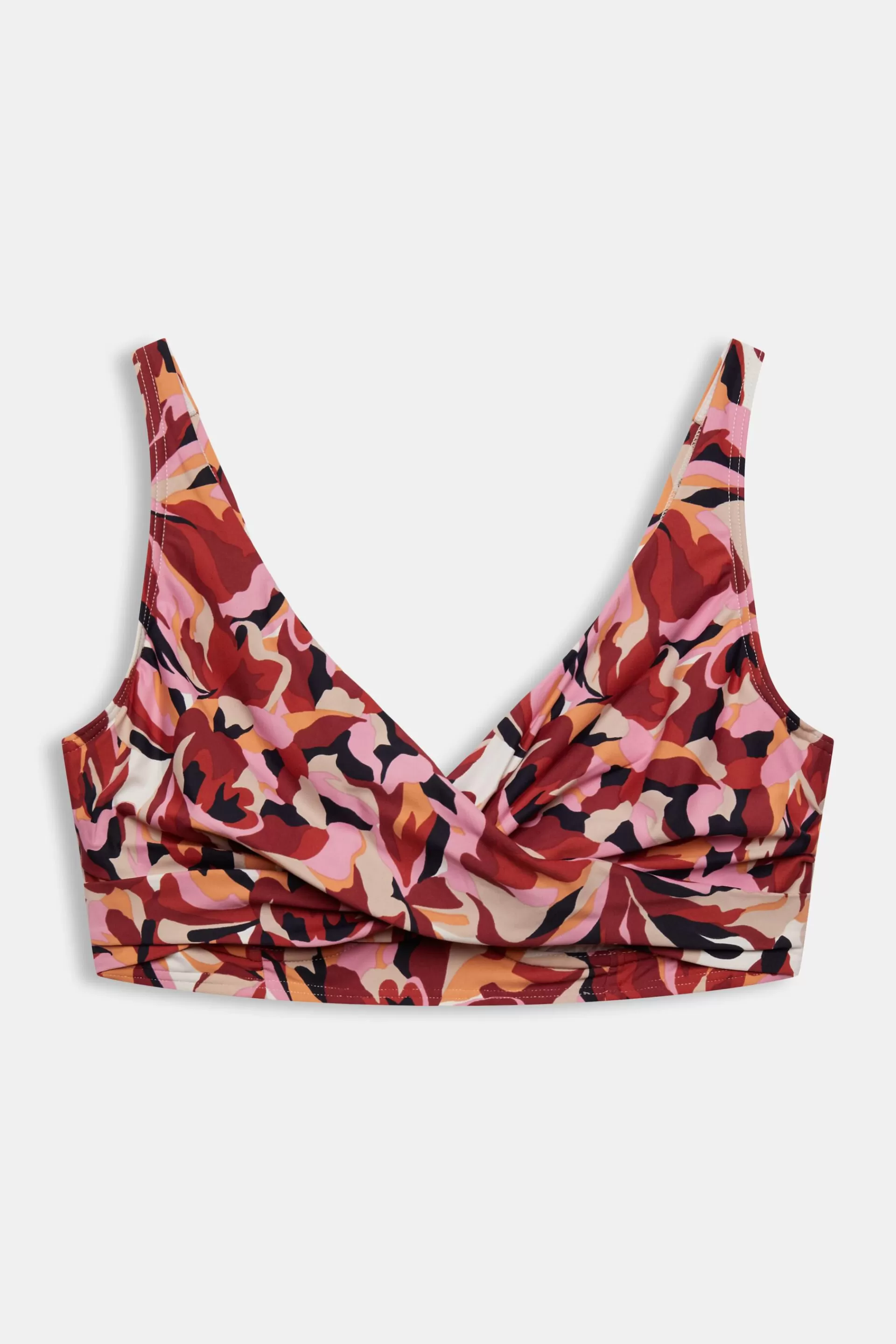 Unwattiertes Bügel-Bikinitop mit Blumenprint-ESPRIT Shop