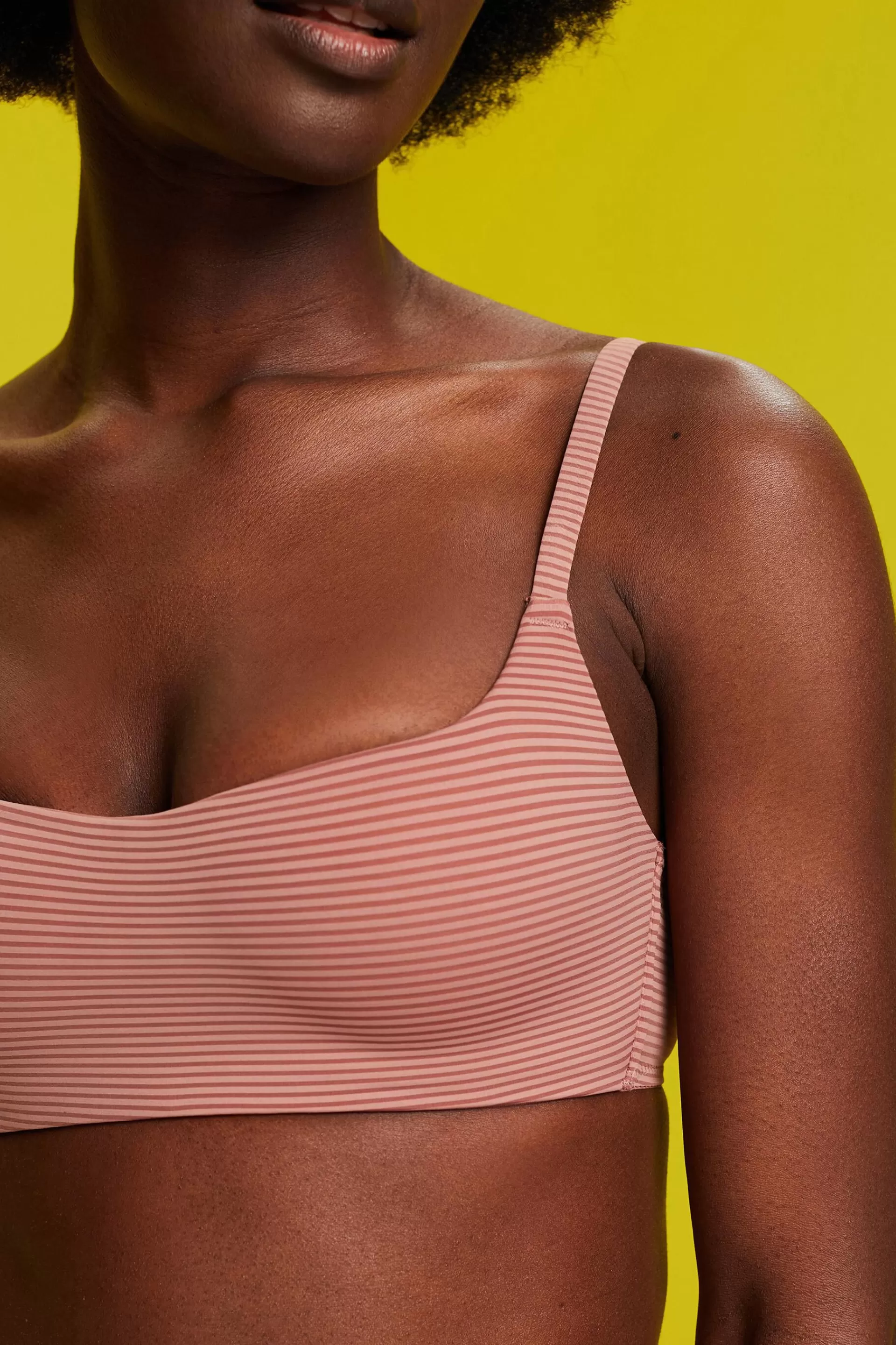 Wattierte Bralette aus recycelter Mikrofaser-ESPRIT Best Sale