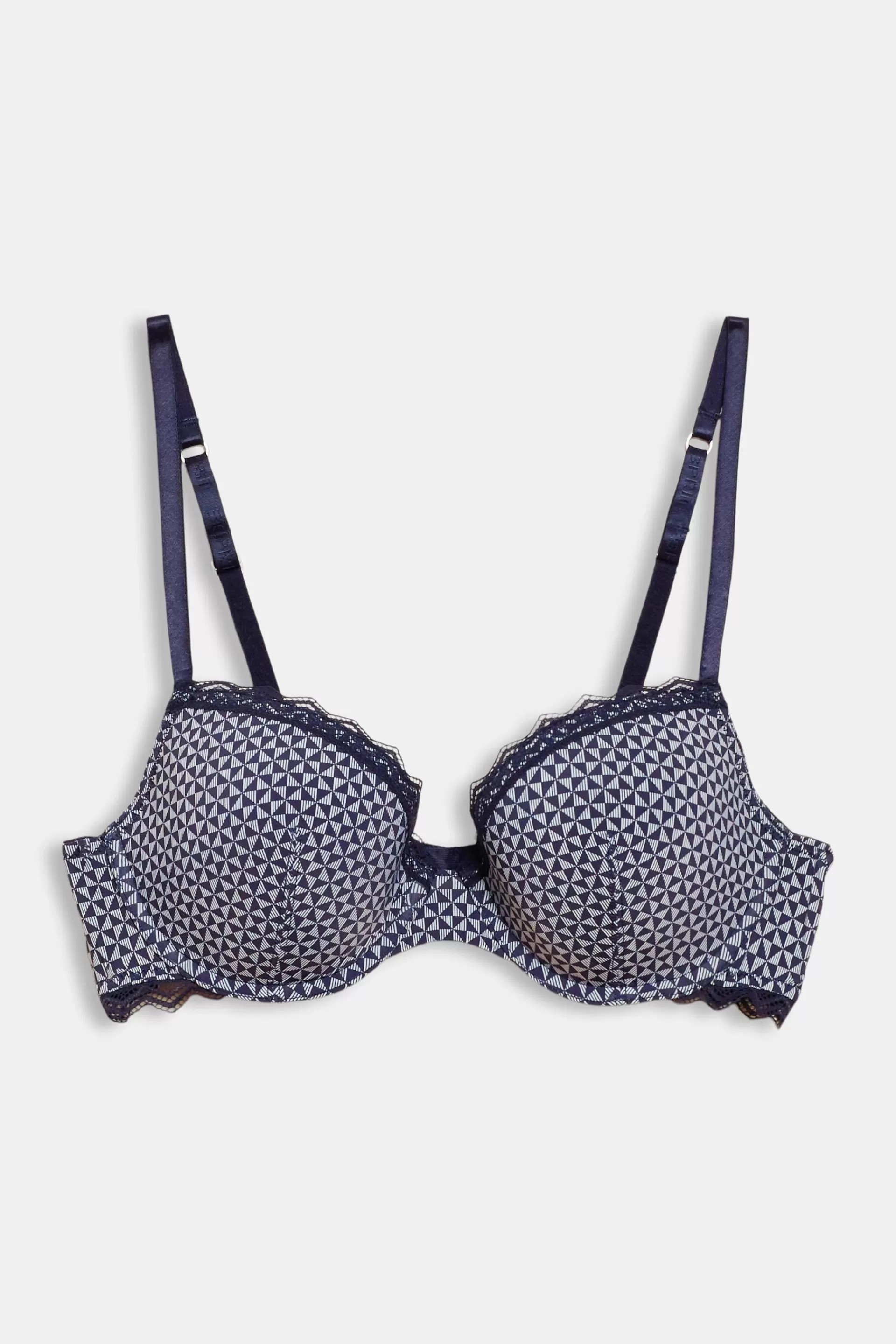 Wattierter BH mit Spitzenbesatz-ESPRIT Shop