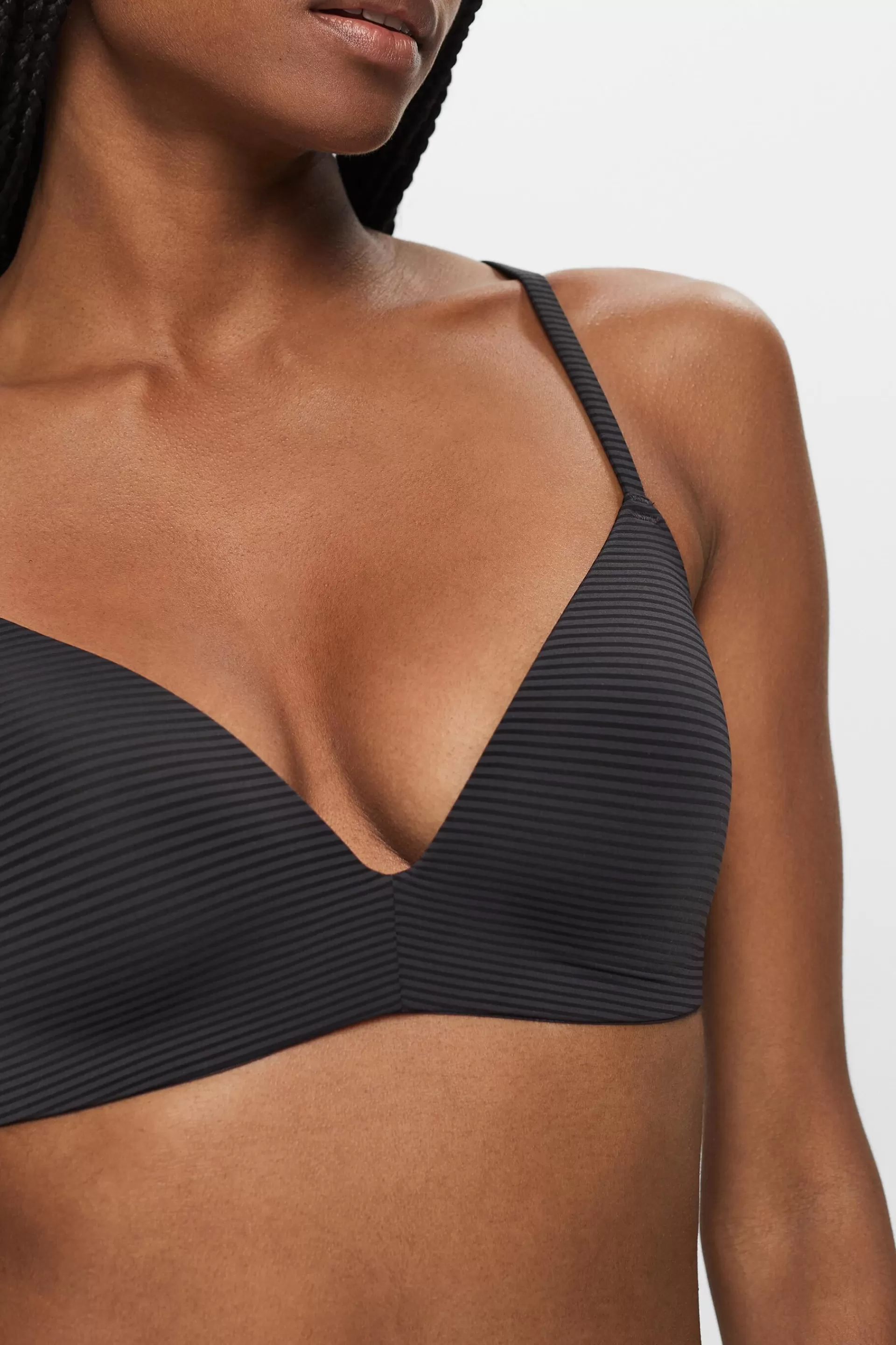 Wattierter, bügelloser BH aus Mikrofaser-ESPRIT Flash Sale