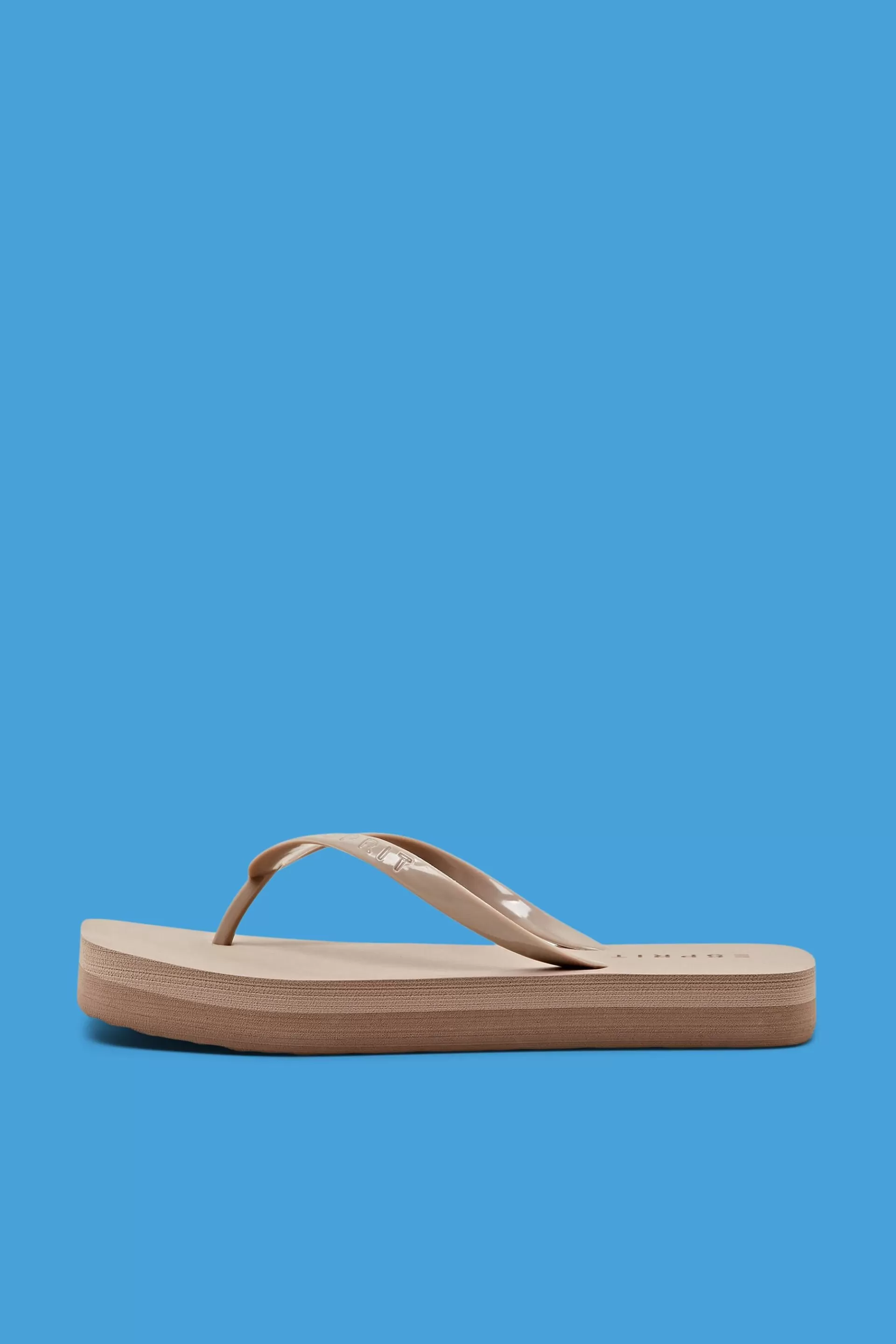 Zehentrenner mit Plateausohle-ESPRIT Outlet